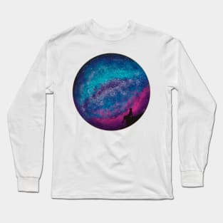 The power of the universe by Annalisa Amato Long Sleeve T-Shirt